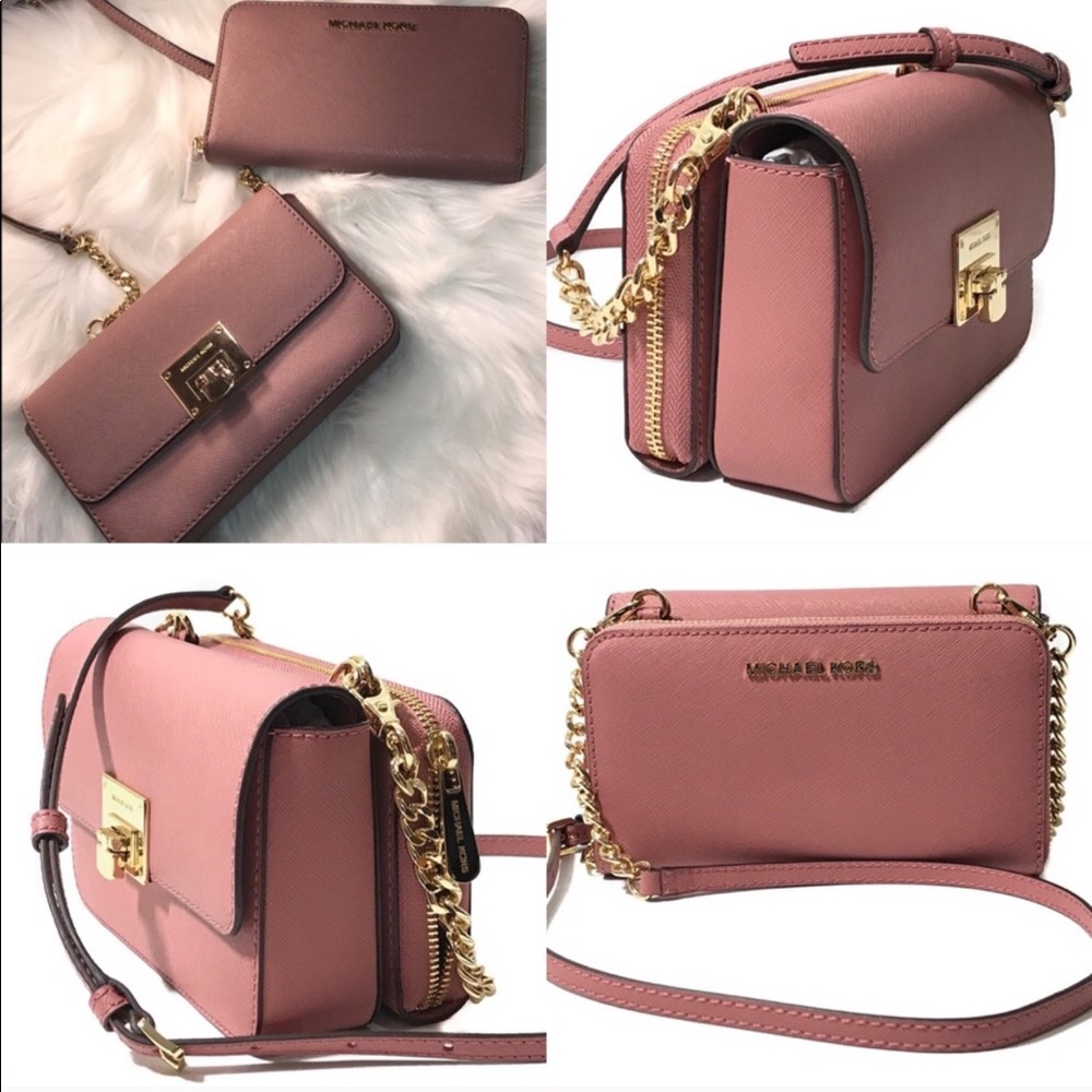 Michael Kors Tina 3 in one bag with wallet NWT$288